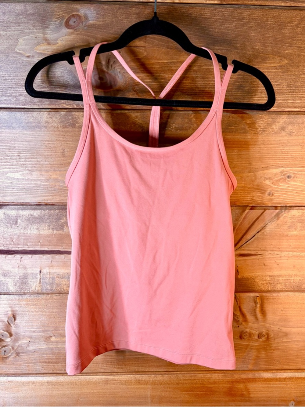 PINK Victoria's Secret Peach Racerback Tank XS